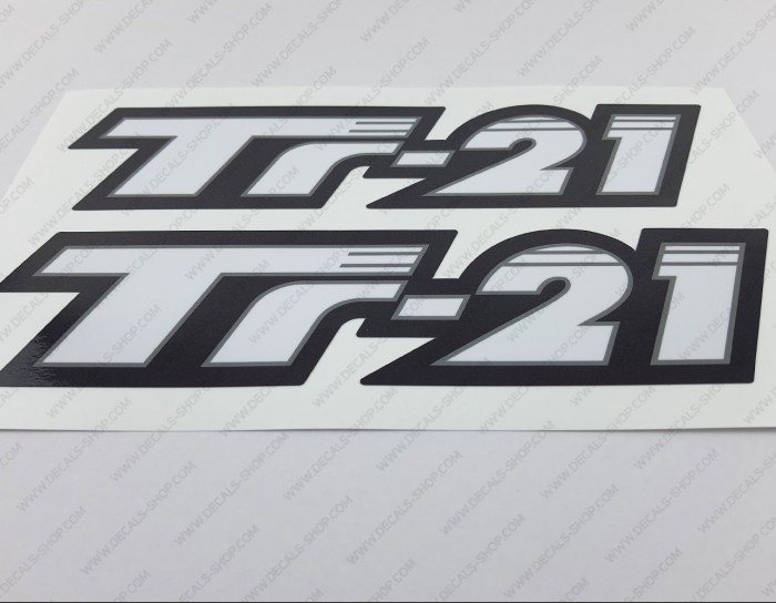 Triton Boat TR-21 Decal Set of 2 x 10.5" Triton Boat TR-21 Decal Set of 2 x 10.5"